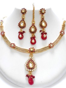 Polki Necklace Set